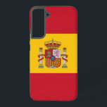 Drapeau Coque Samsung Galaxy S22 Plus d'Espagne<br><div class="desc">Voici notre couverture Samsung Galaxy S22 Plus avec le drapeau de l'Espagne, conçu pour associer protection et célébration du patrimoine espagnol. Réalisée avec une attention minutieuse aux détails, cette couverture affiche fièrement les rayures rouges et jaunes audacieuses du drapeau espagnol, symbolisant l'histoire, la culture et l'unité de la nation. Que...</div>