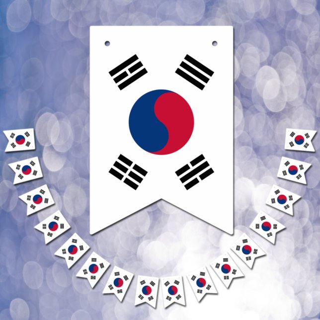 Drapeau coréen & Fête Bannières de Corée du Sud /  (Créateur téléchargé)
