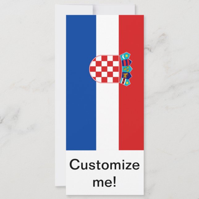 Drapeau Croatie (Devant)