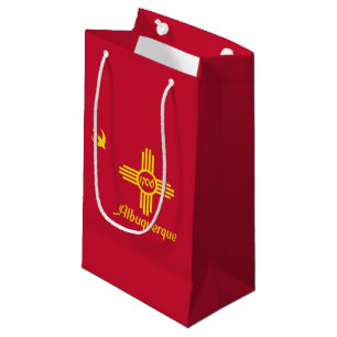 Drapeau d'Albuquerque, Nouveau-Mexique Petit sac c