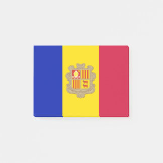 Drapeau d'Andorre Post-it® Notes