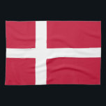 Drapeau Danemark Serviettes de cuisine<br><div class="desc">Drapeau Danemark Serviettes de cuisine</div>