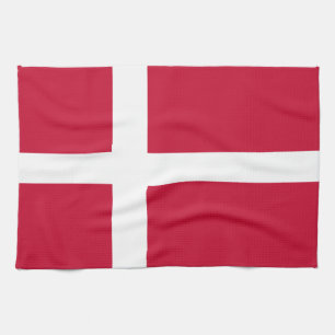 Drapeau Danemark Serviettes de cuisine