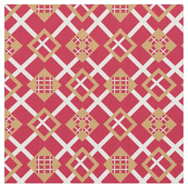Drapeau danois et mode danoise Tissu GLD (Fermer)