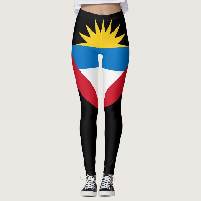 Drapeau d'Antigua-et-Barbuda Leggings (Devant)