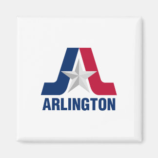 Drapeau d'Arlington, Texas Magnet