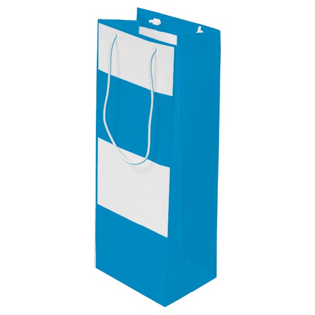 Drapeau de Bavière Vin Sac cadeau (Devant Angle)