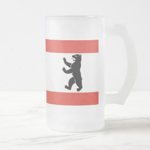 Drapeau de Berlin Gelé Beer Mug