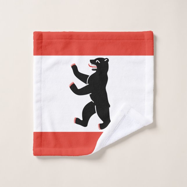 Drapeau de Berlin linge (Gant de toilette)