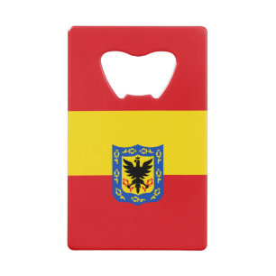 Drapeau de Bogota, Colombie Carte de crédit