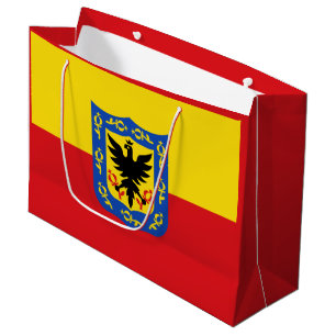 Drapeau de Bogota, Colombie Grand sac cadeau