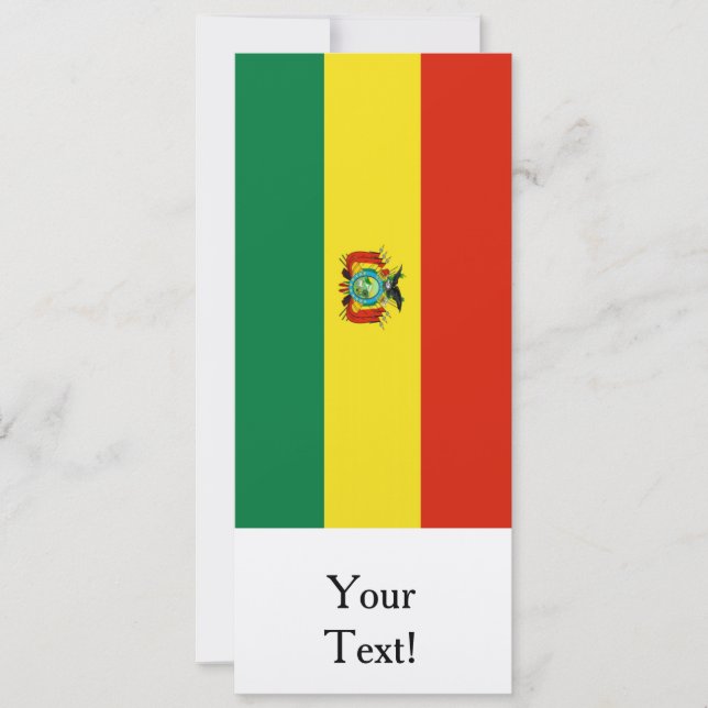 Drapeau de Bolivie (Devant)