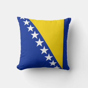 Drapeau de Bosnie x Coussin du Drapeau