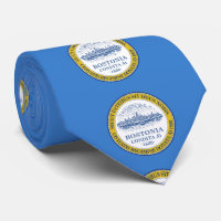 Drapeau de Boston, Cravate du Massachusetts