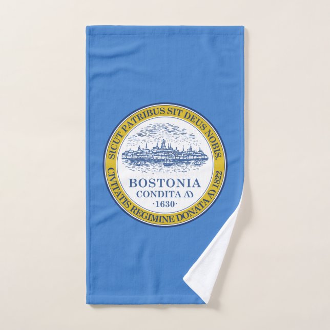 Drapeau de Boston, Serviette à main du Massachuset (Serviette à main)