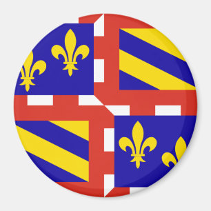 Drapeau de Bourgogne Magnet