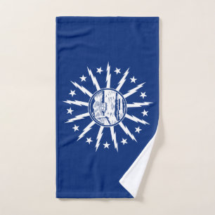 Drapeau de Buffalo, serviette à main de New York