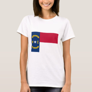 Drapeau de Caroline du Nord T-shirt