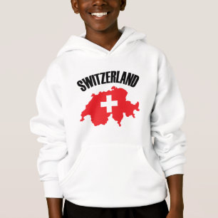 Drapeau de carte Suisse