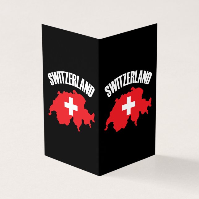 Drapeau de carte Suisse (Outside)