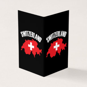 Drapeau de carte Suisse