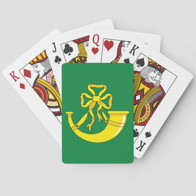 Drapeau de cartes à jouer du Huntingdonshire (dos)
