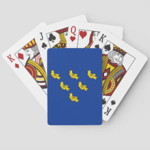 Drapeau de cartes à jouer du Sussex