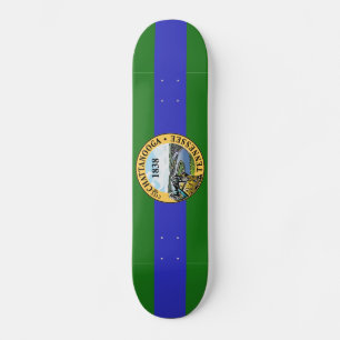 Drapeau de Chattanooga, Tennessee Skateboard