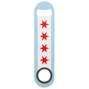 Drapeau de Chicago, Illinois