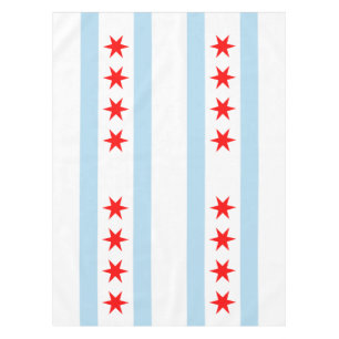 Drapeau de Chicago, Illinois Nappe
