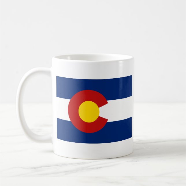 Drapeau de Coloradan + Tasse de carte (Gauche)