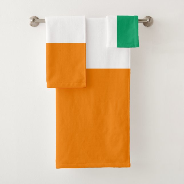 Drapeau de Côte d'Ivoire (En situation)