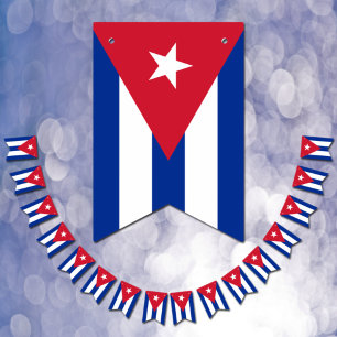 Drapeau de Cuba & Fête Bannières cubaines / Mariag