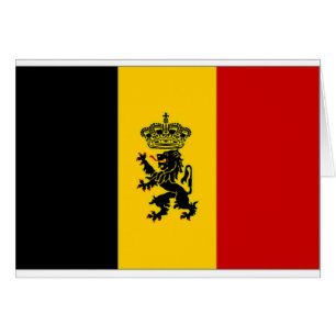 Drapeau de drapeau de gouvernement de la Belgique