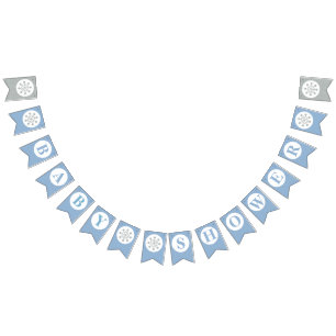 Drapeau de fanions pour Baby Shower - Garçon