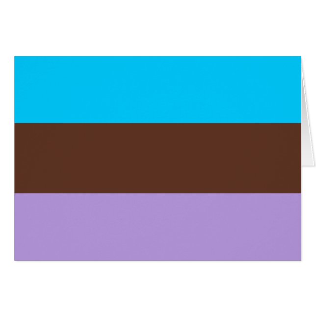 Drapeau de fierté androsexuelle (Devant horizontal)