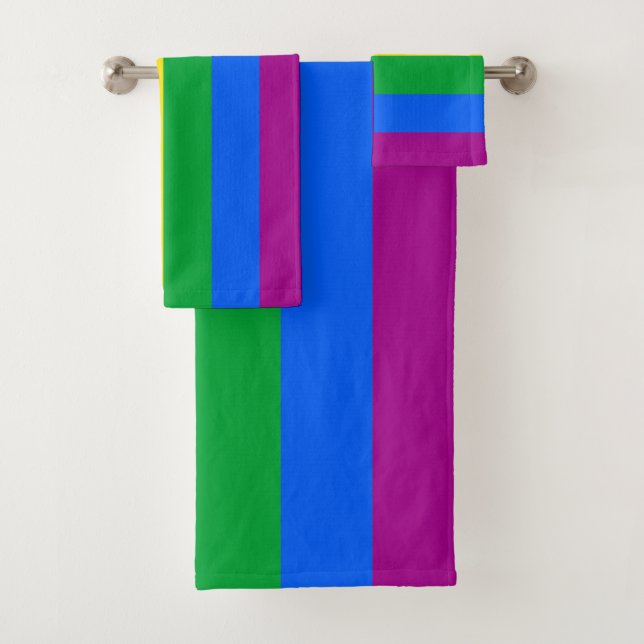 Drapeau de fierté arc-en-ciel LGBTQ+ (En situation)