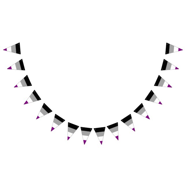 Drapeau de fierté asexué (Tout)