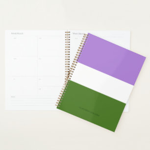 Drapeau de fierté genderqueer de SlipperyJoe lavan