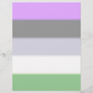 Drapeau de fierté Genderqueer tombé