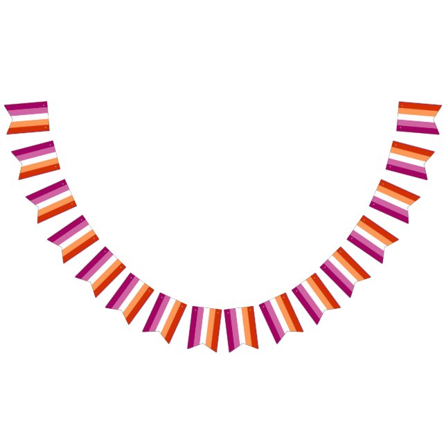 Drapeau de fierté lesbienne (5 bandes) (Tout)