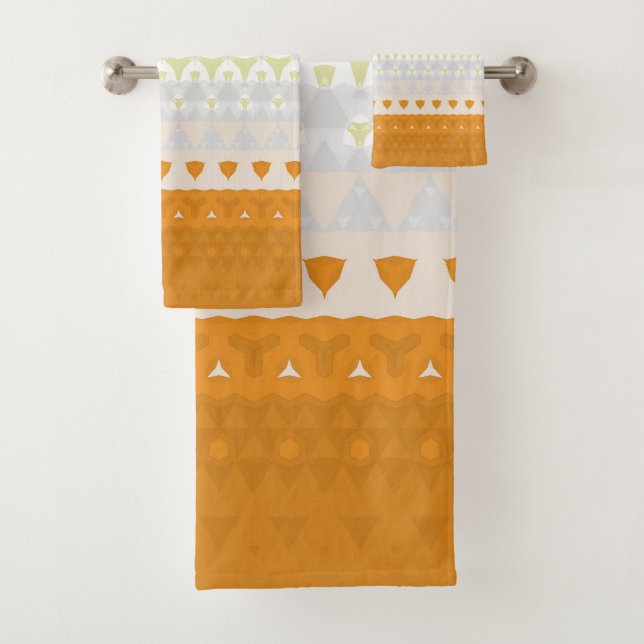 Drapeau de fierté Maverique abstrait funky géométr (En situation)