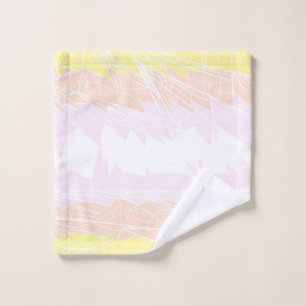 Drapeau de fierté pangender abstrait géométrique g
