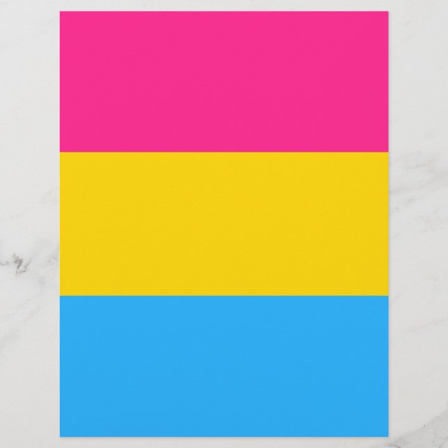 Drapeau de fierté Pansexual LGBTQ (Devant)