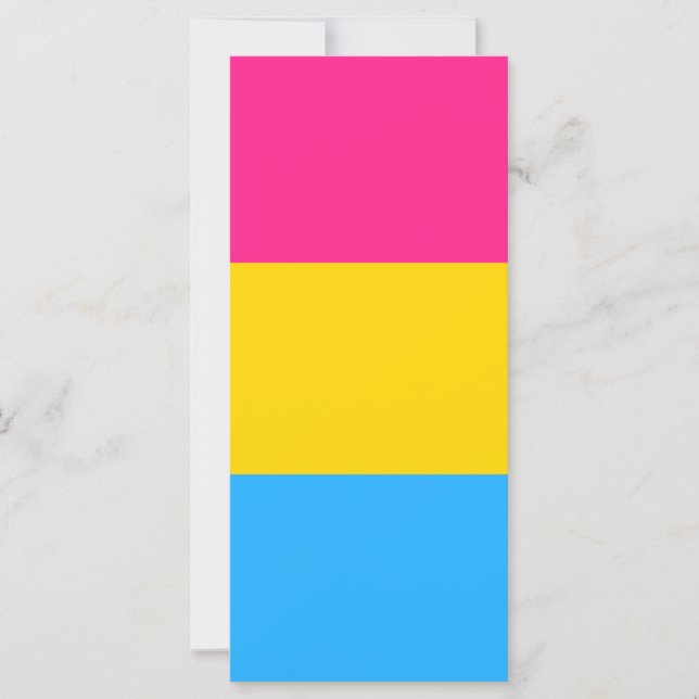Drapeau de fierté Pansexual LGBTQ (Devant)