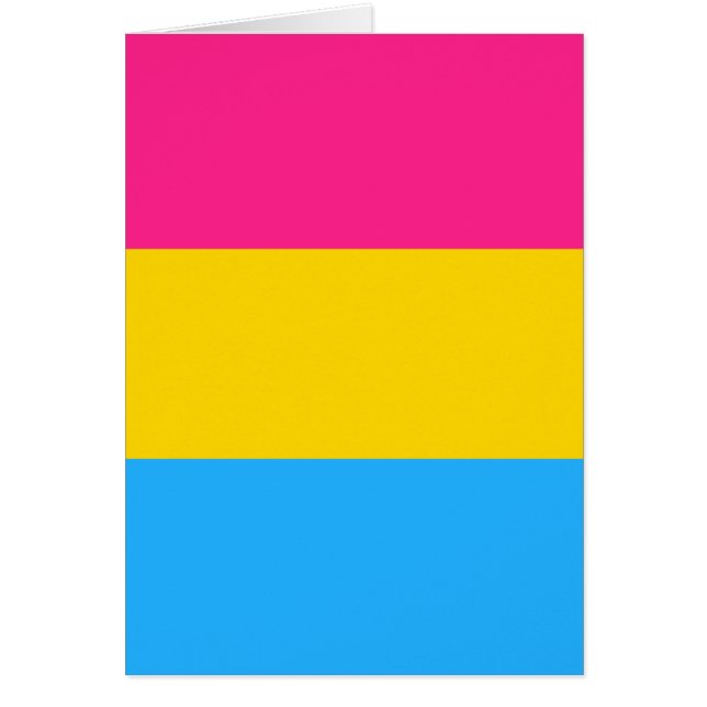Drapeau de fierté Pansexual LGBTQ (Devant)