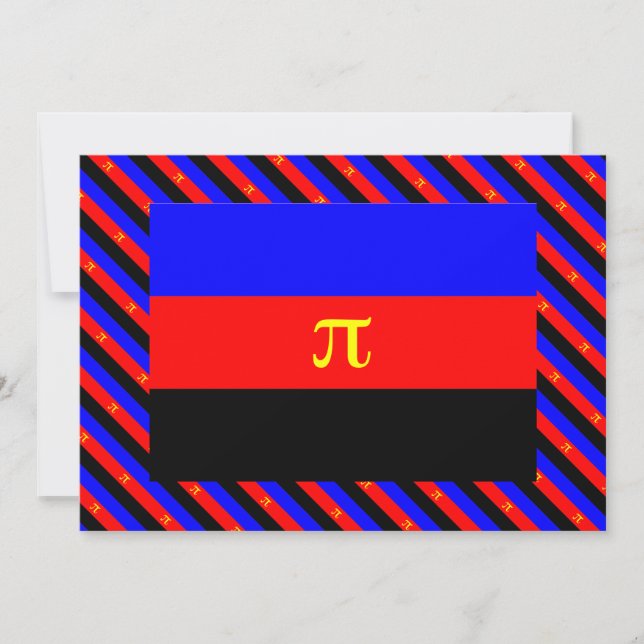 Drapeau de fierté polyamoureuse (Devant)