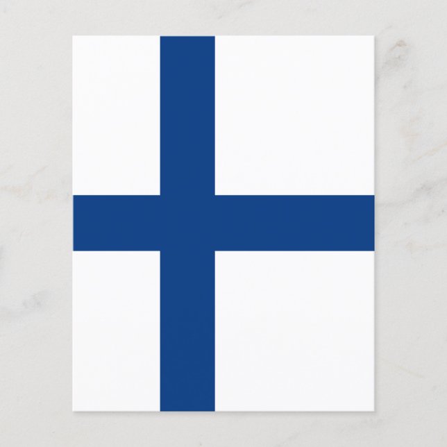 Drapeau de Finlande (Devant)