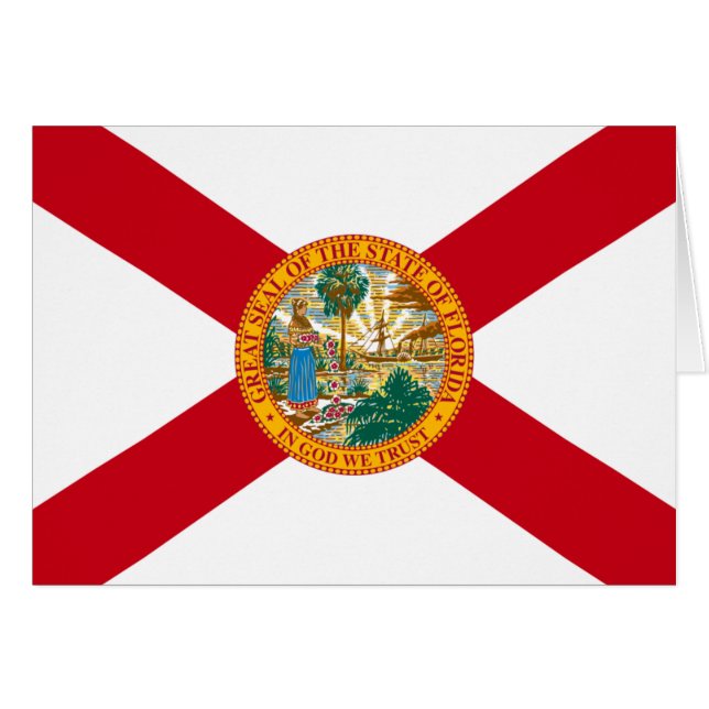 Drapeau de Floride (Devant horizontal)