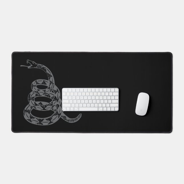 Drapeau de Gadsden Ne Marchez pas sur Moi Gris (Clavier et souris)